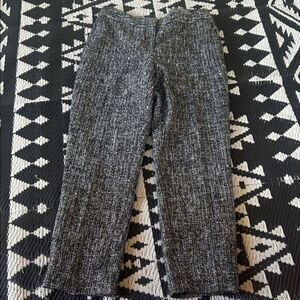 Talbots woman’s  Black and White Hampshire ankle pant Pants   C